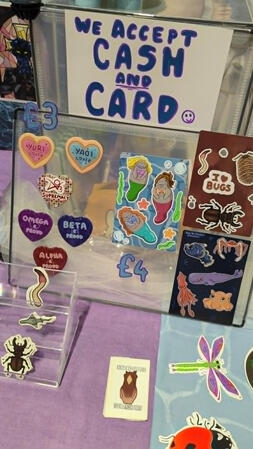 Kaiju Con 2026 Badges and Sticker Sheets